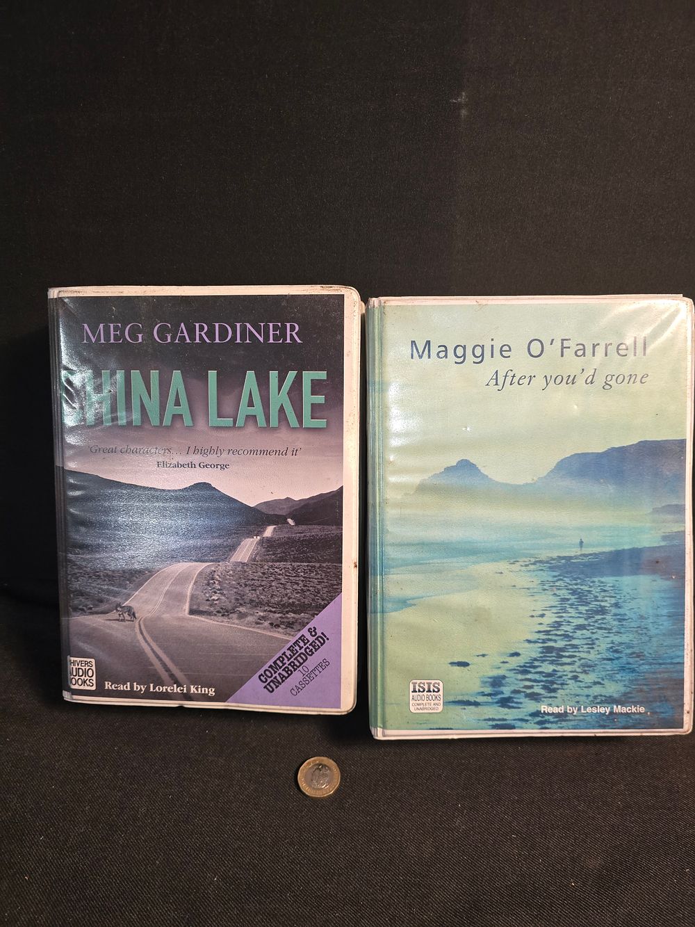 Lot 392: Two complete audio cassette books