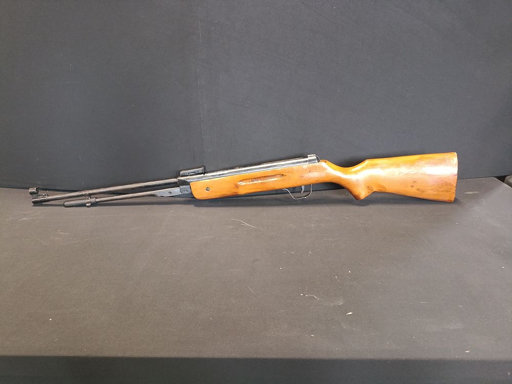 Lot 397: Trigon Wooden Stock Pest Control Air Rifle
