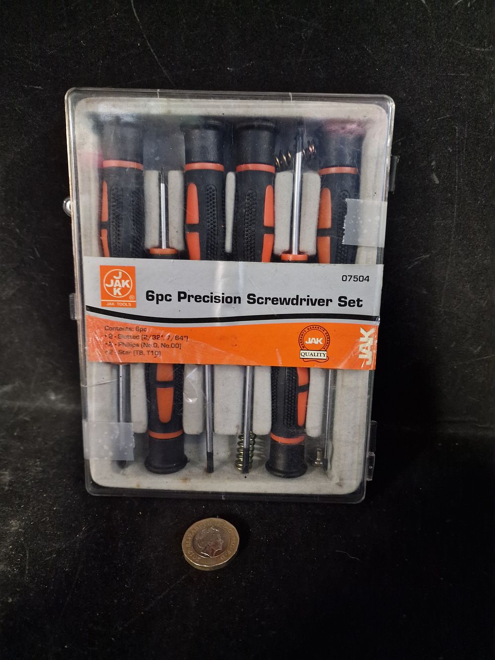 Lot 151: 6pc Precision Screwdriver Set