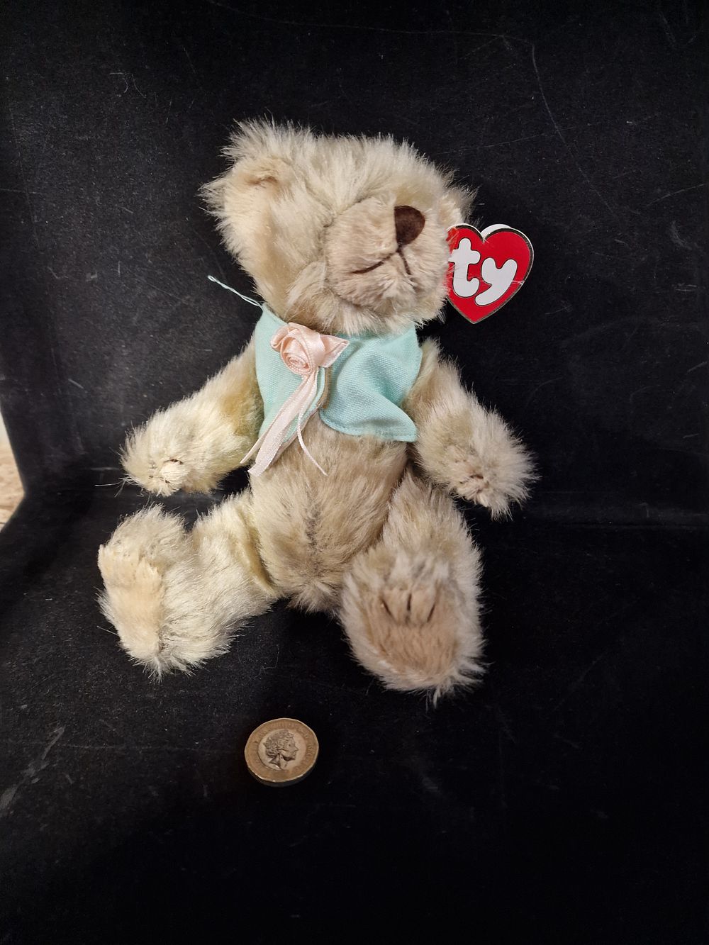 Lot 161: Vintage TY Bear 'Olivia'