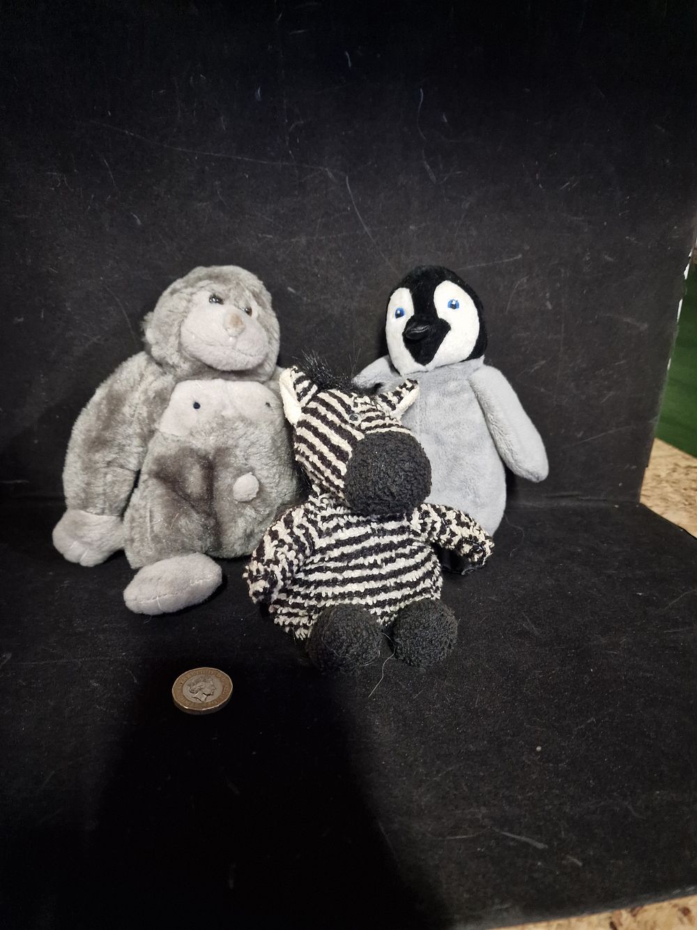 Lot 163: Three Animal Plushes