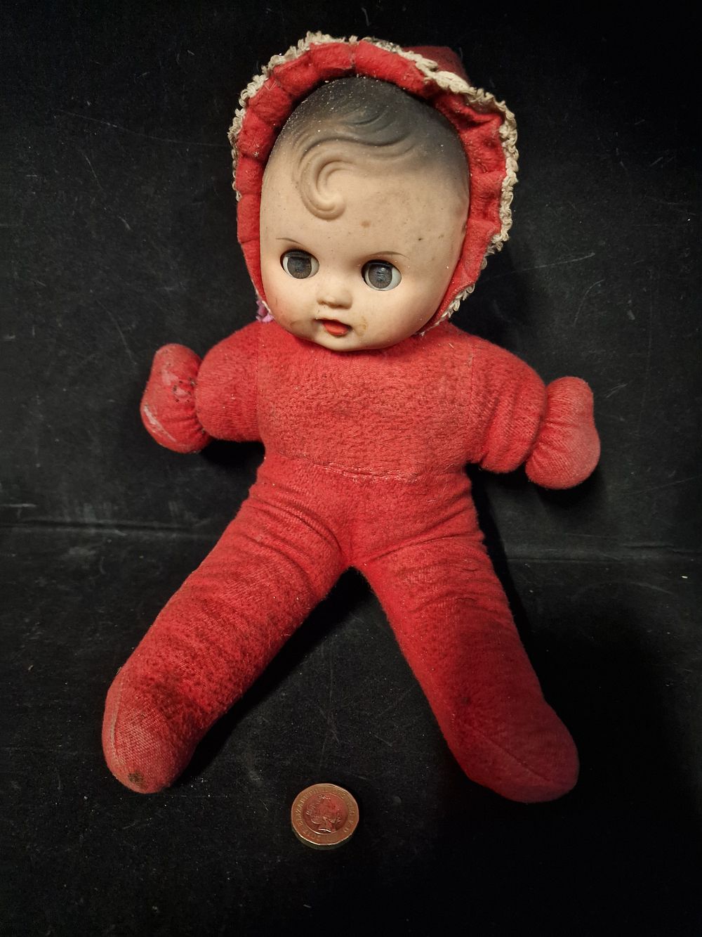 Lot 190: Vintage Doll (Not the Haunted One)