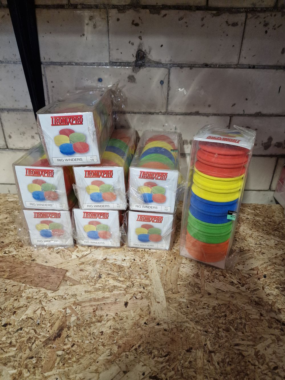 Lot 241: Eight Packs of 10 Fishing Rig Winders