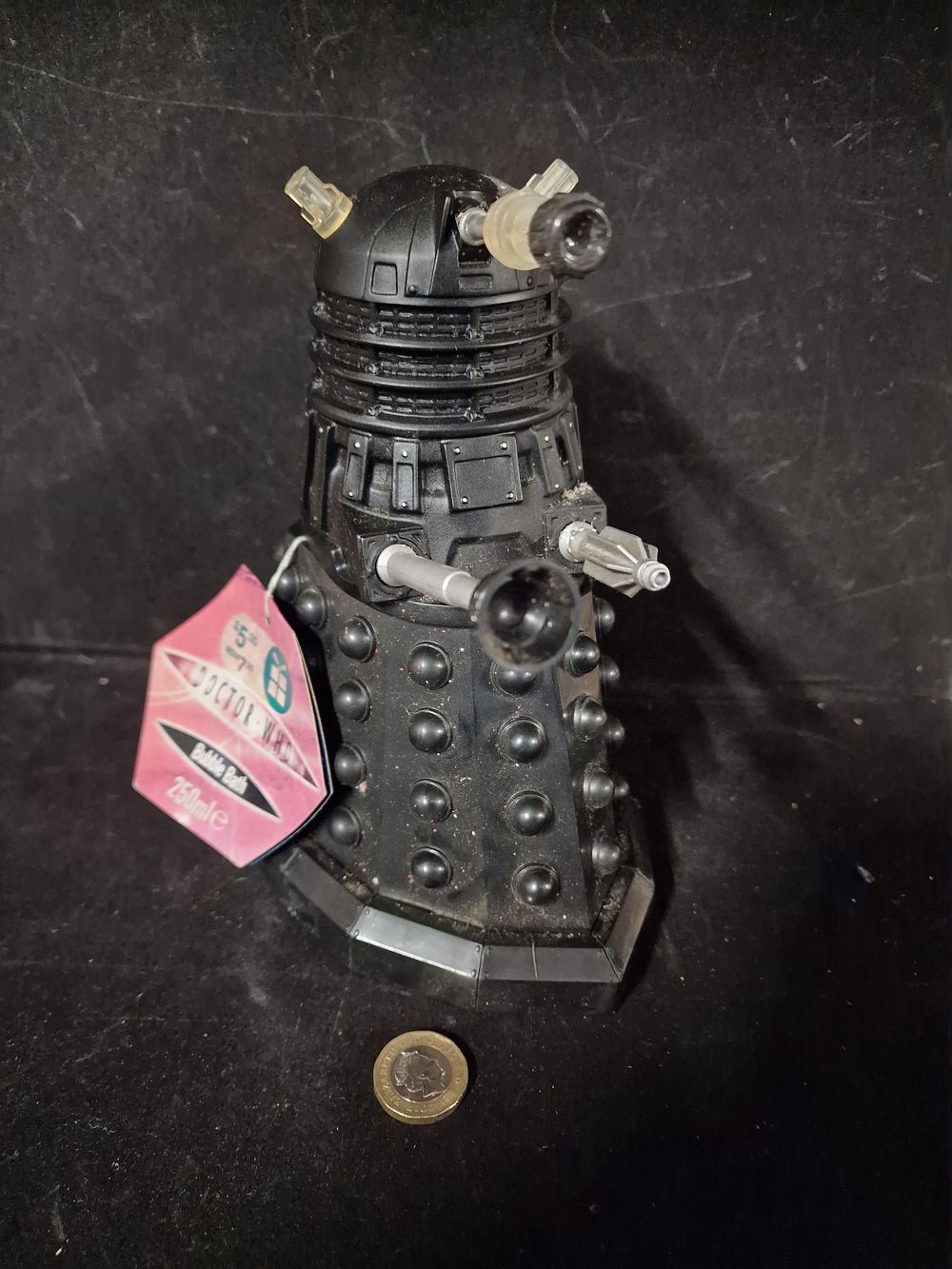Lot 275: Dr Who Dalek Bubble Bath Sealed