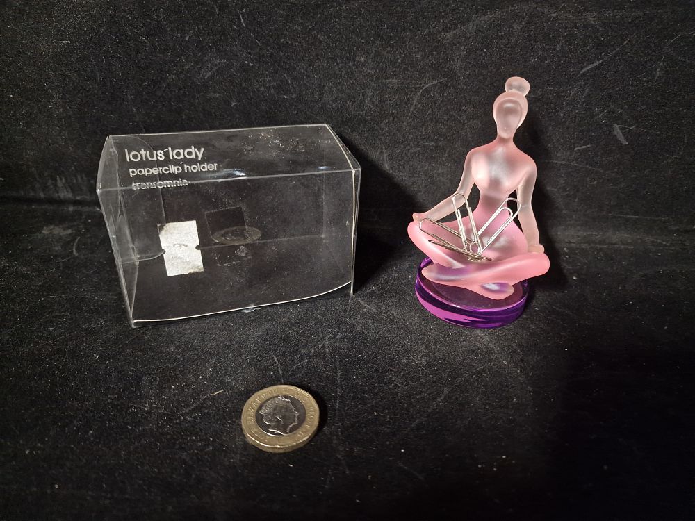 Lot 279: Lotus Lady Paperclip Holder