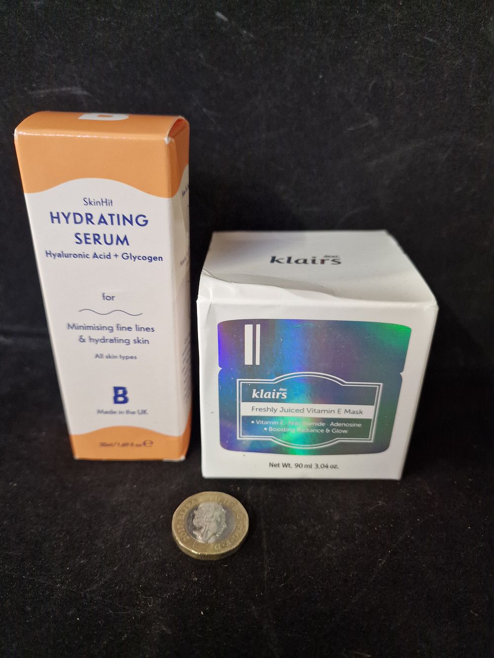 Lot 324: New Beauty Bay Hydrating Serum and Klairs Freshly Juiced Vitamin E Mask