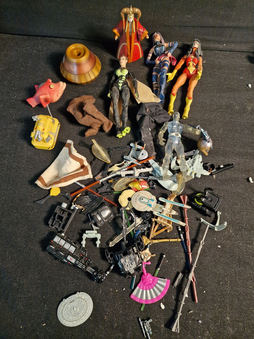 Lot 349: Selection of Toy Figures and Accessories