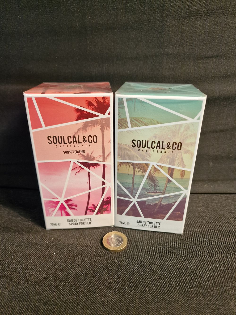 Lot 371: Brand New Soul Cal & Co Eau De Toilette Spray for Her Twin Pack