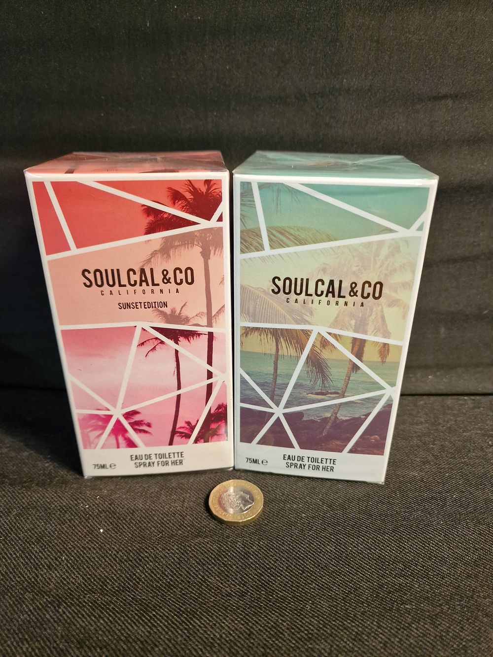 Lot 372: Brand New Soul Cal & Co Eau De Toilette Spray for Her Twin Pack