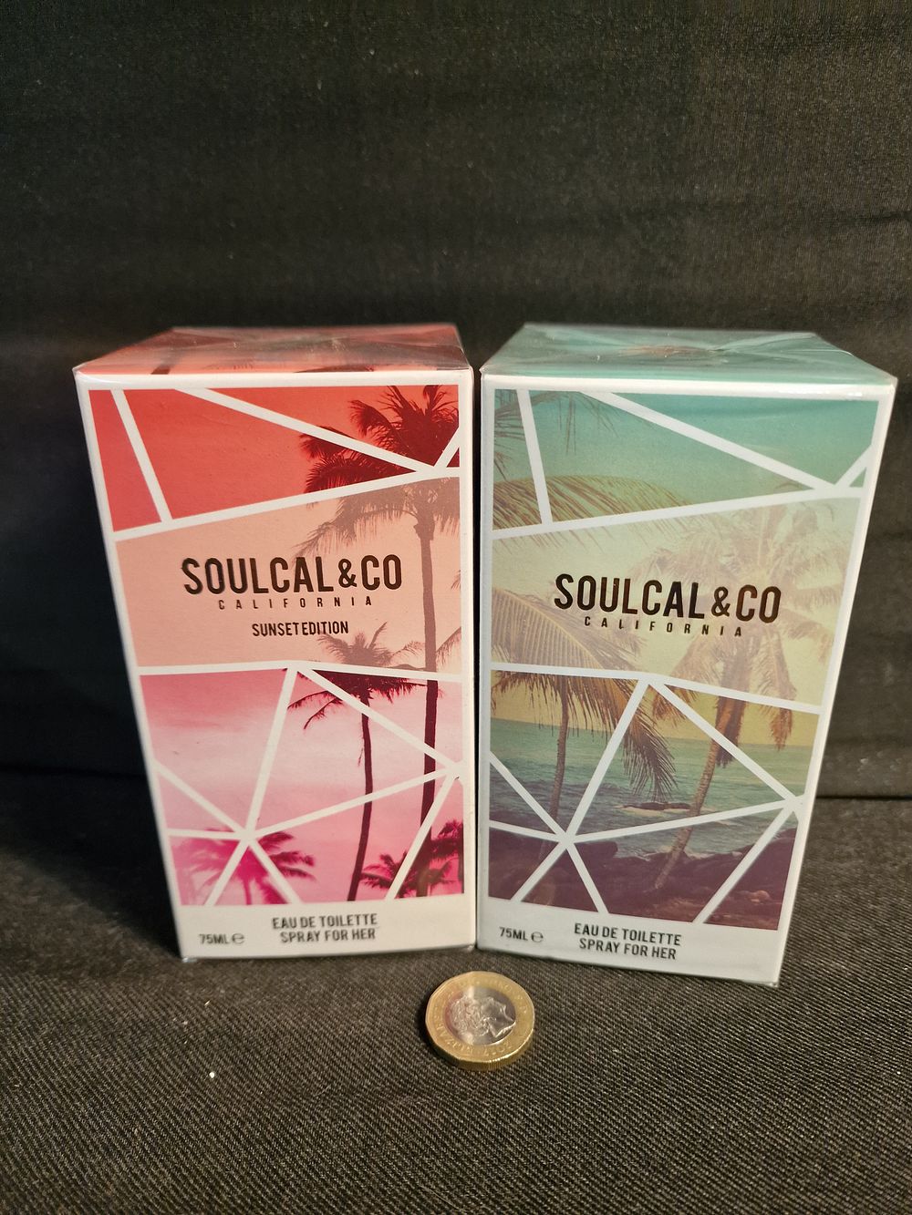 Lot 376: Brand New Soul Cal & Co Eau De Toilette Spray for Her Twin Pack