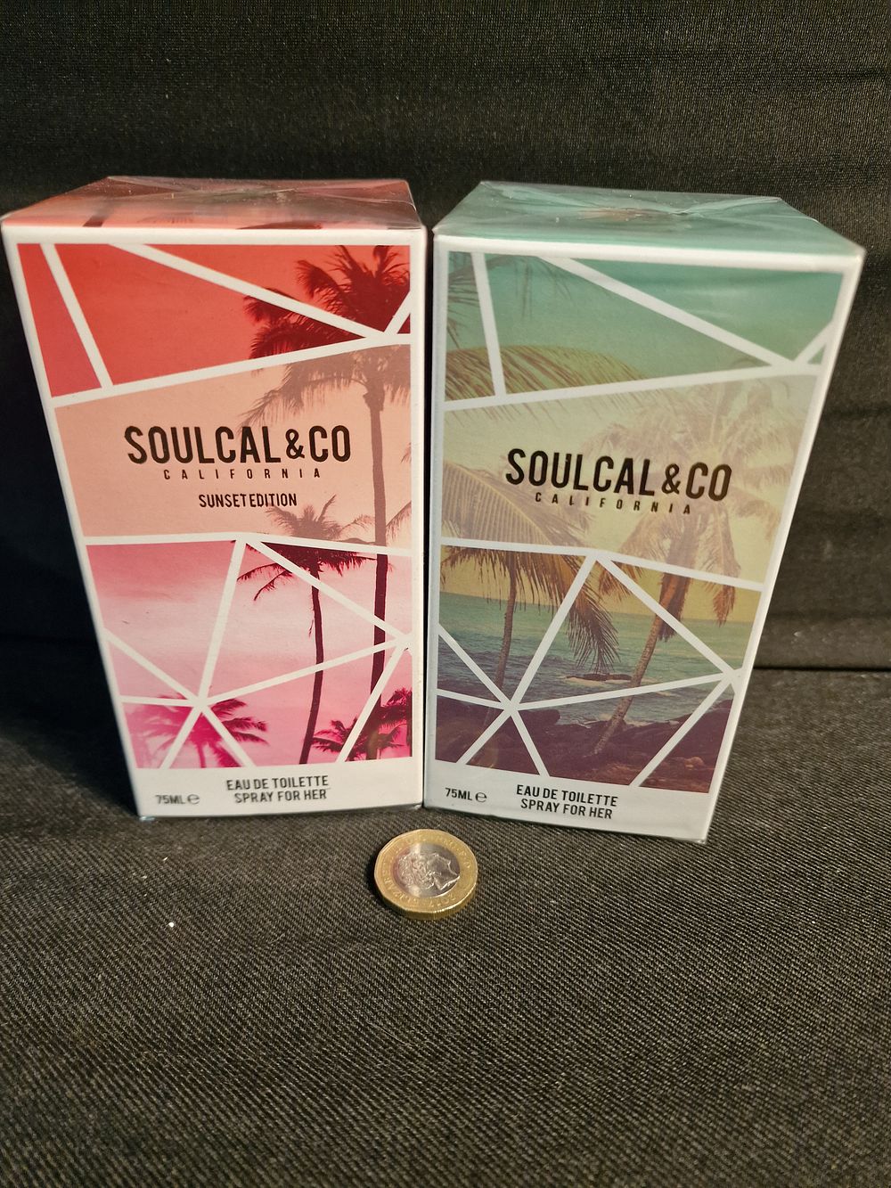 Lot 377: Brand New Soul Cal & Co Eau De Toilette Spray for Her Twin Pack
