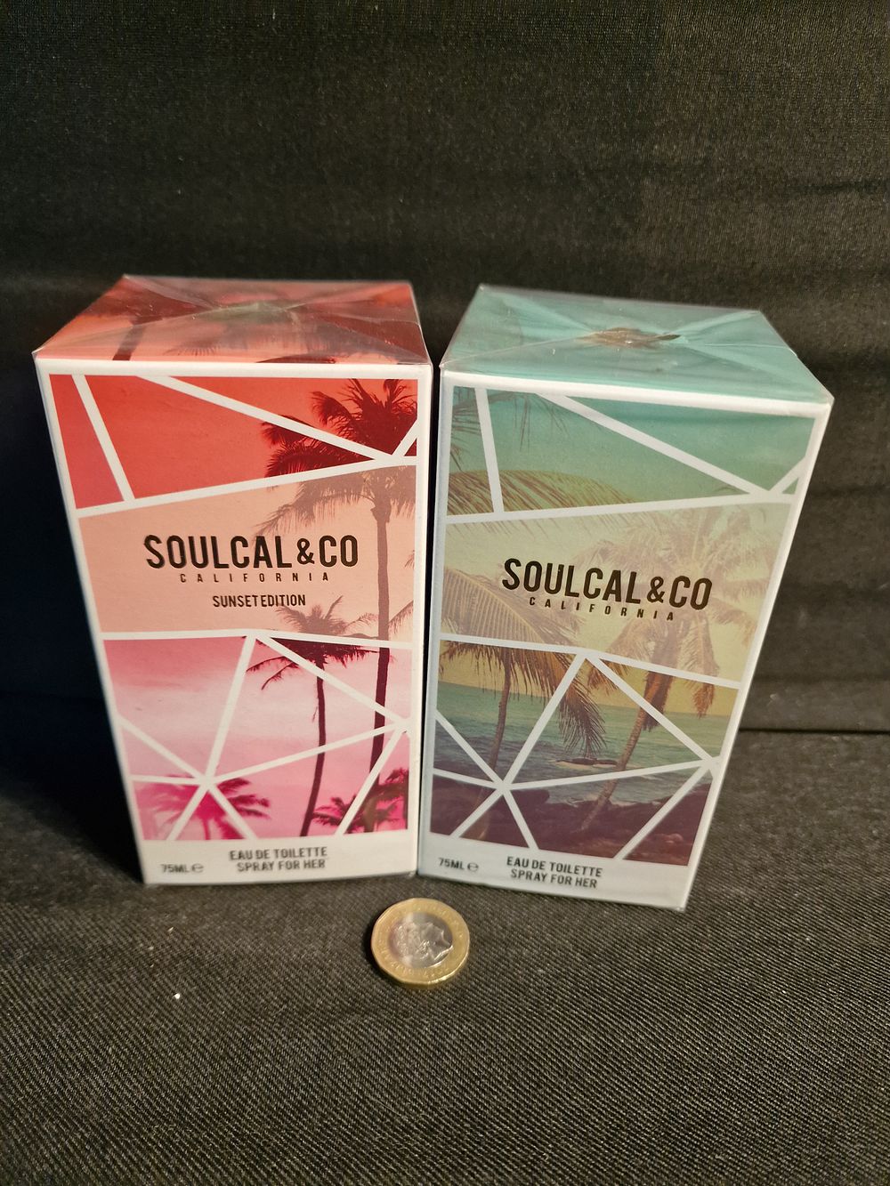 Lot 379: Brand New Soul Cal & Co Eau De Toilette Spray for Her Twin Pack
