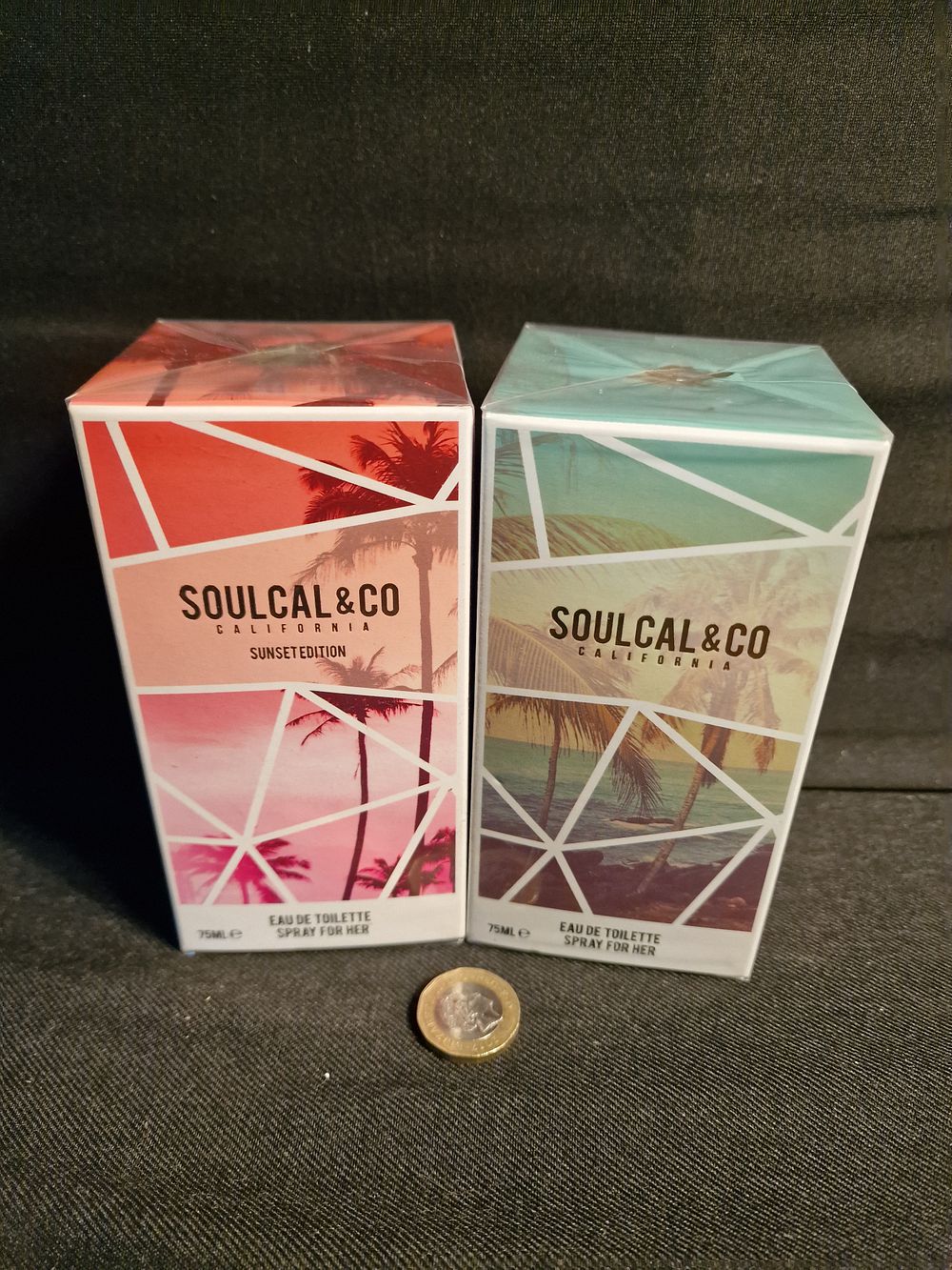 Lot 395: Brand New Soul Cal & Co Eau De Toilette Spray for Her Twin Pack