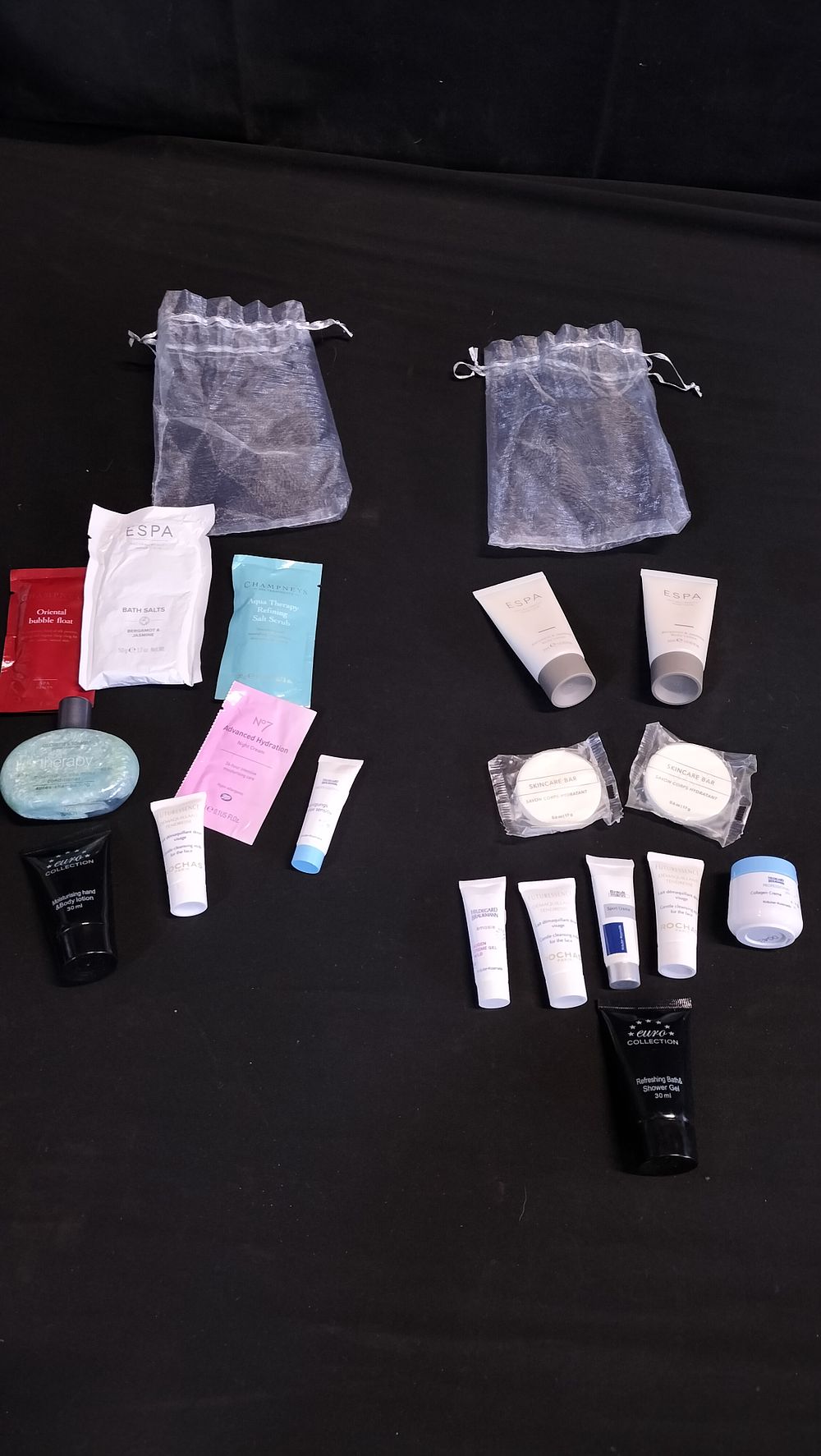 Lot 570: Two bags of mixed beauty products including No7,...