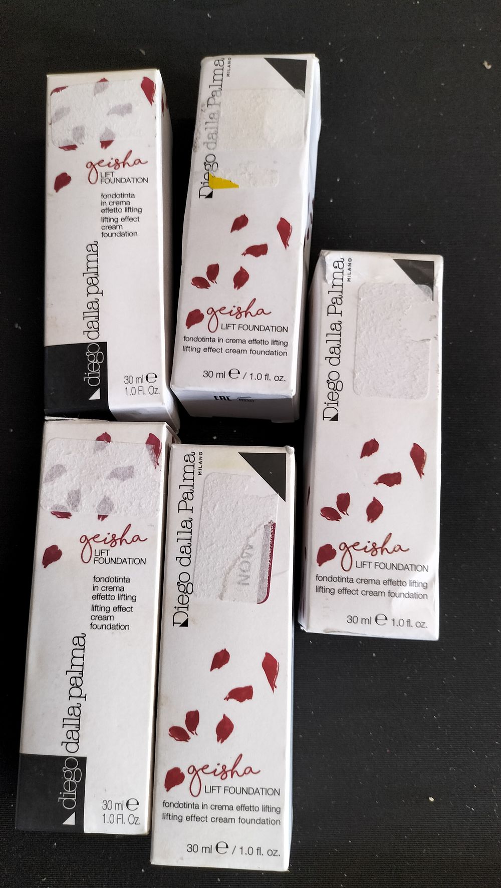 Lot 593: Diego Dalla Palma lifting effect cream foundation various...
