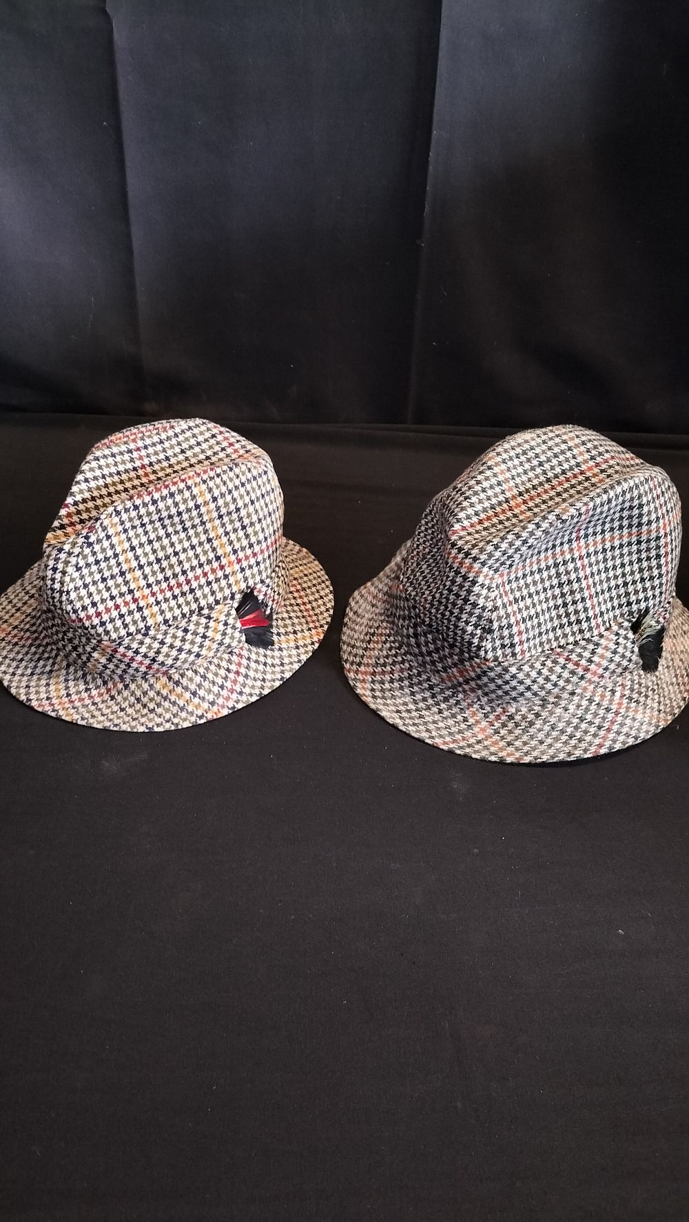Lot 598: Two trilby hats 