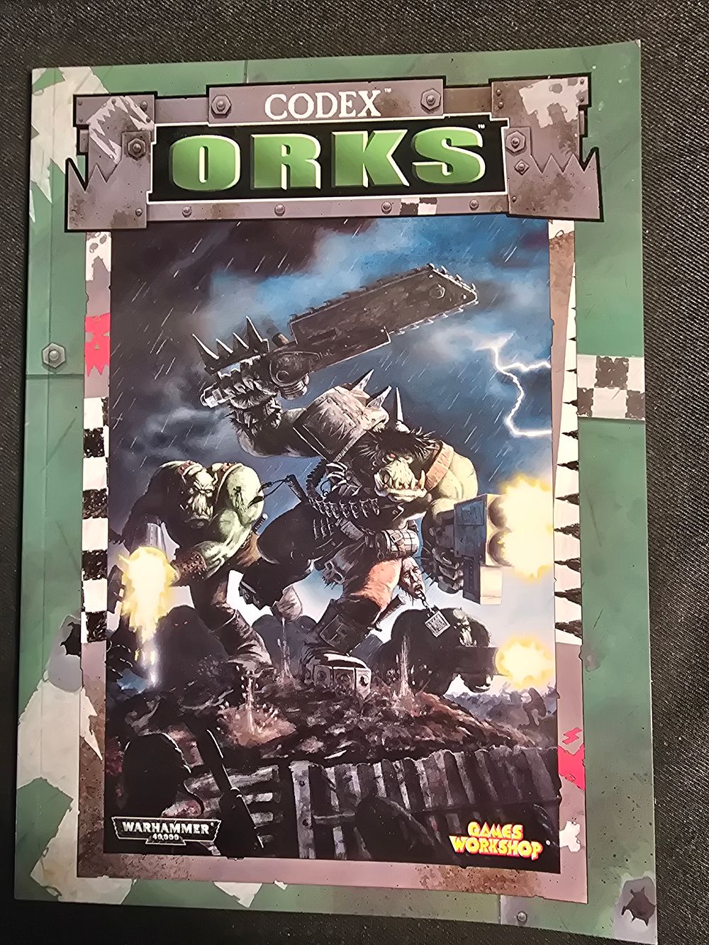 Lot 653: CODEX warhammer Orks booklet