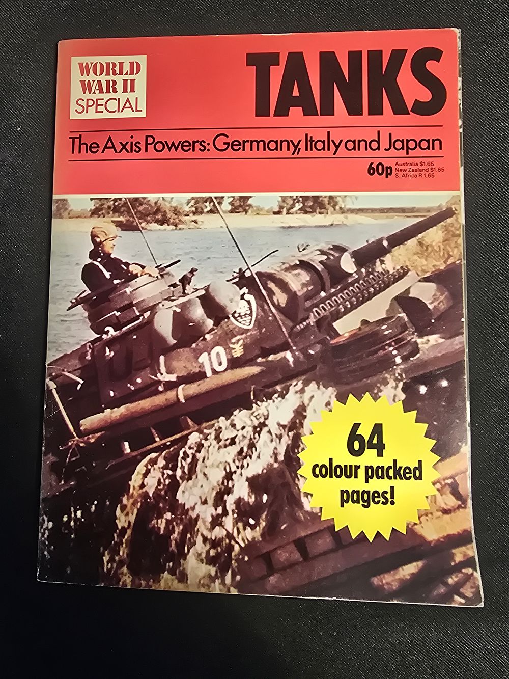 Lot 655: World war II tanks book