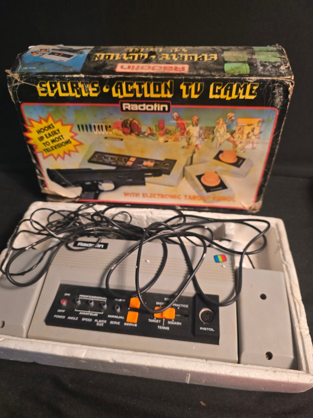 Lot 677: Radotin sports action tv game af