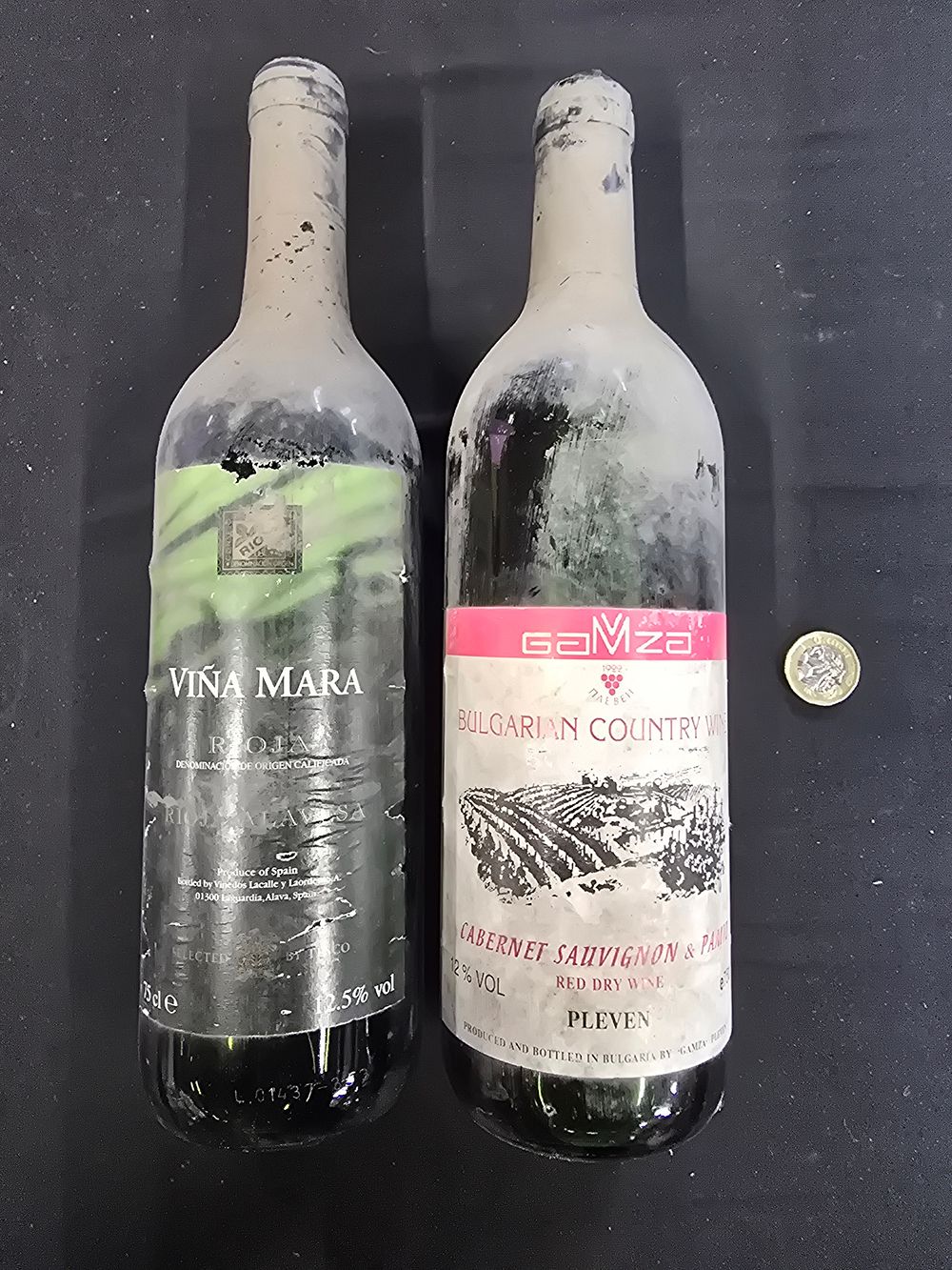 Lot 568: Bulgarian Country wine Cabrrnet Sauvignon & Pamid and...