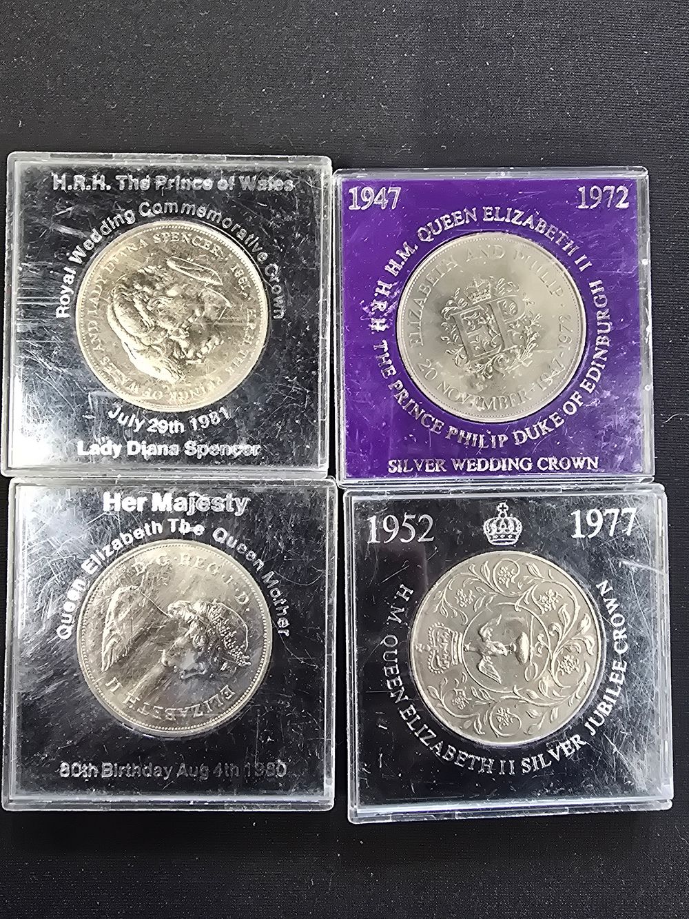Lot 578: Four 1972 to 1981 commerative coins