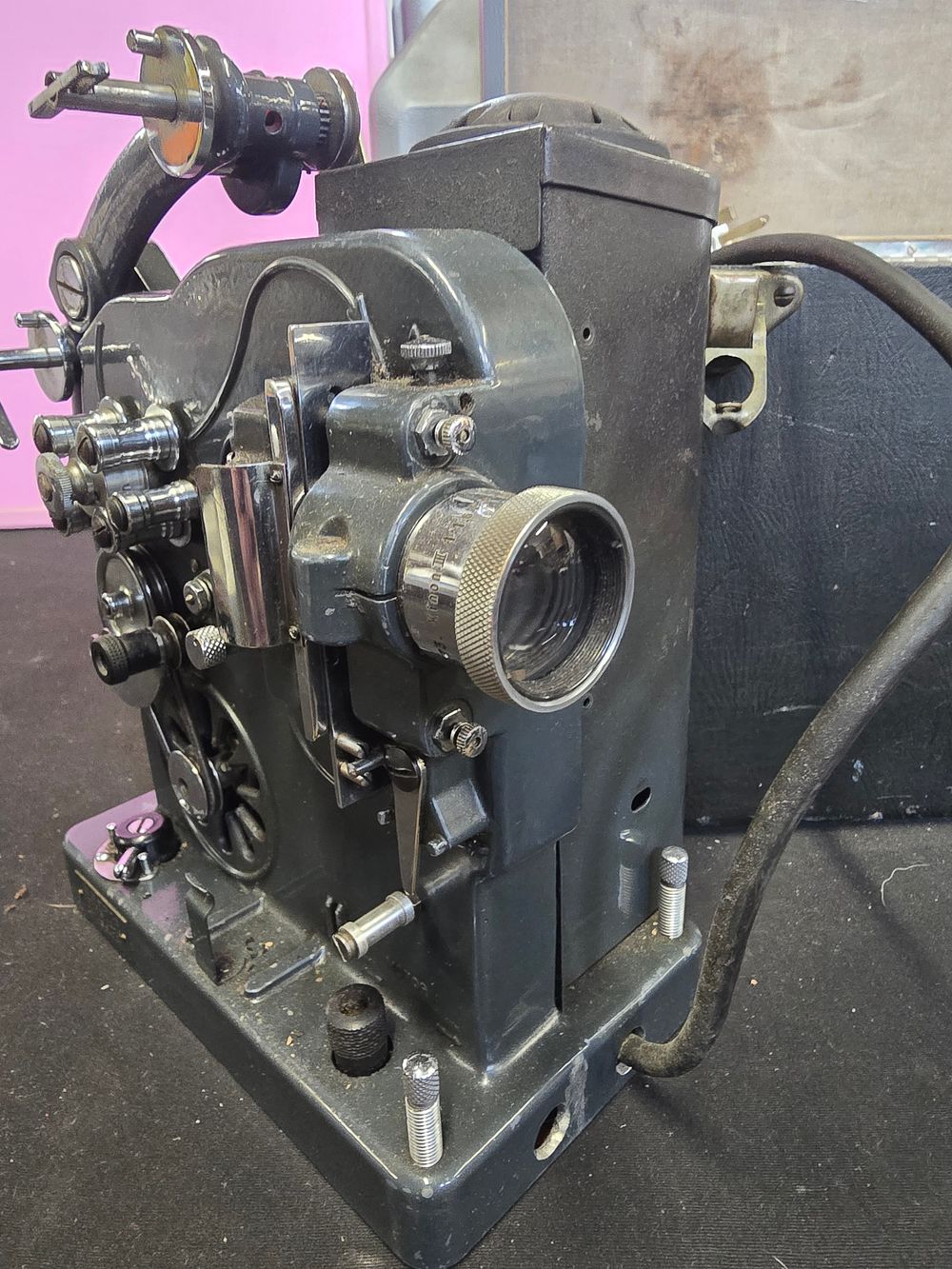 Lot 584: Converted pallard & Co cinematic projector made in...