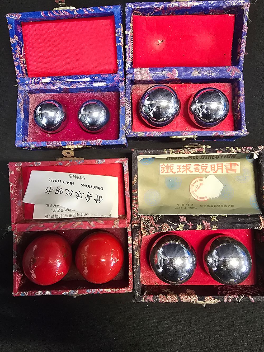 Lot 639: Four sets of different styles and sized HISHRU...