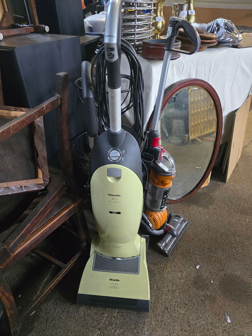 Lot 667: Miller power plus automatic height adjustable vacuum cleaner...