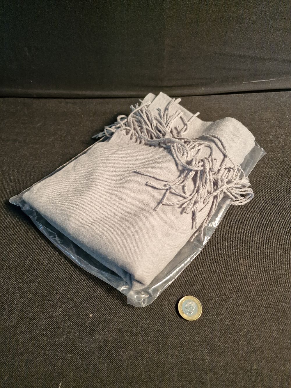 Lot 174: Cashmere Shawl in Pale Green