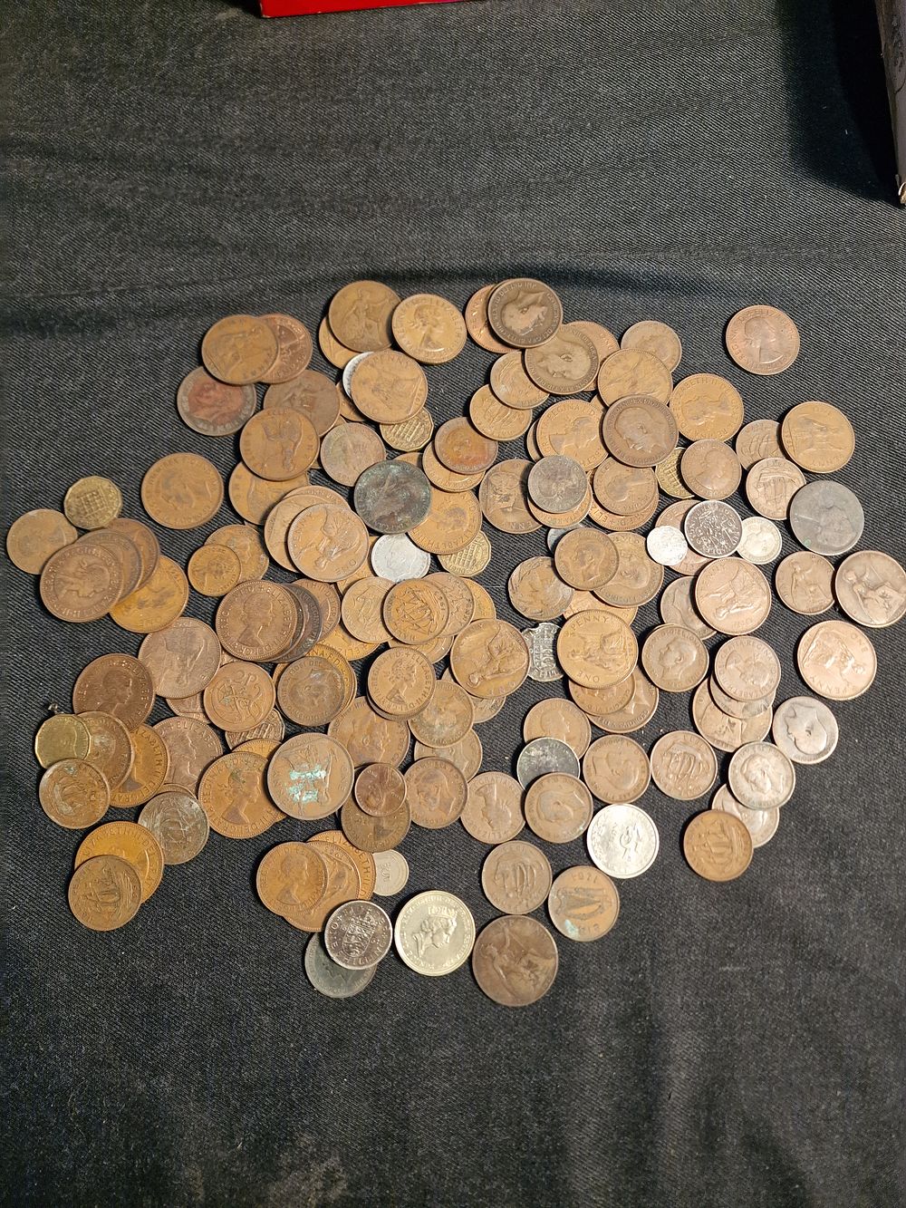 Lot 179: Mixed Selection of Antique and Vintage Coins. Mostly UK