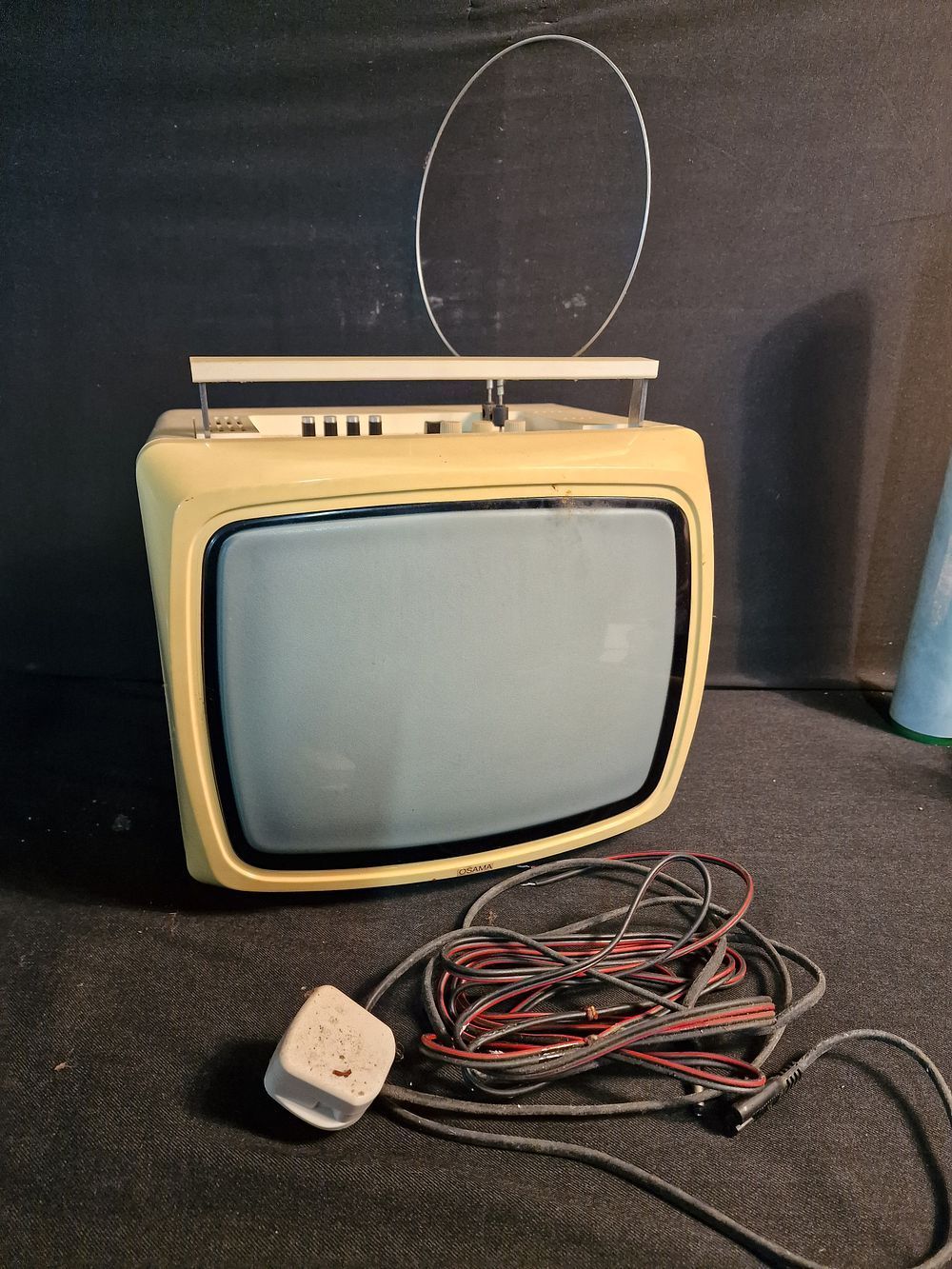 Lot 210: Vintage Portable TV a/f