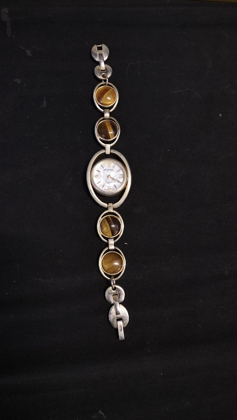 Lot 596: Ladies Marcel Drucker collection watch set with tigers...