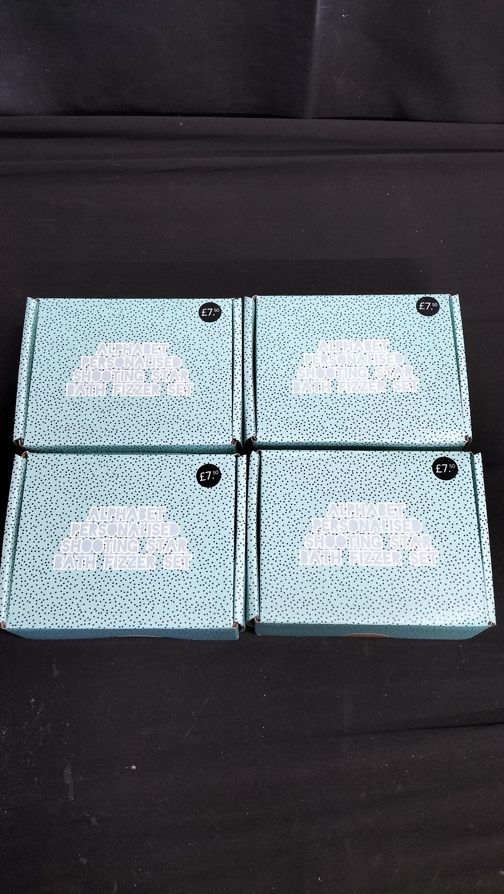 Lot 610: 4 M&S Alphabet and shooting star Bath sets...