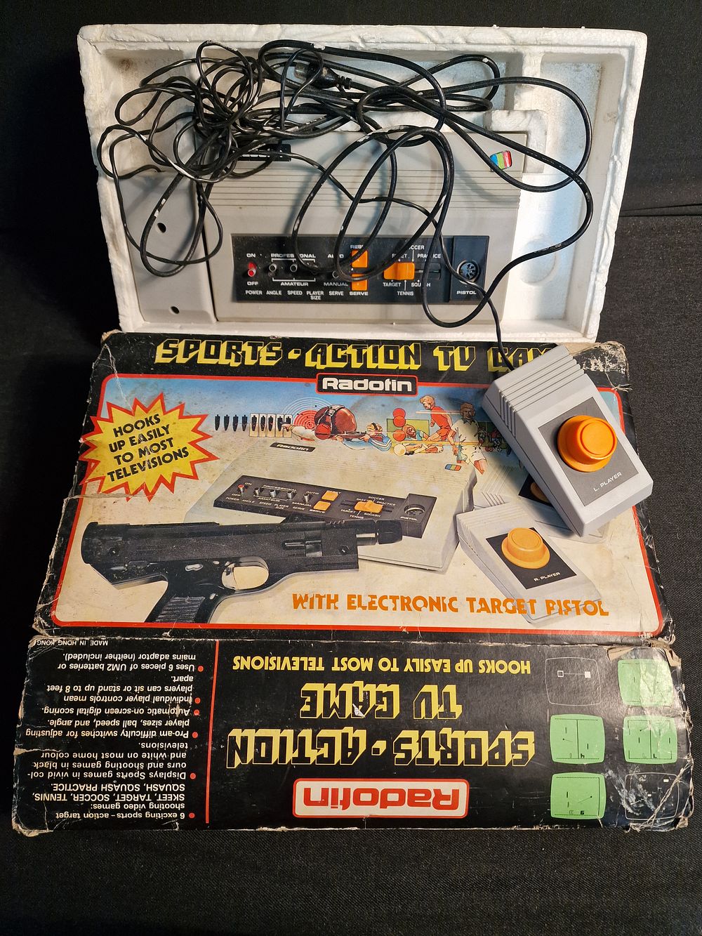 Lot 255: Vintage Radofin Sports Action TV Game a/f