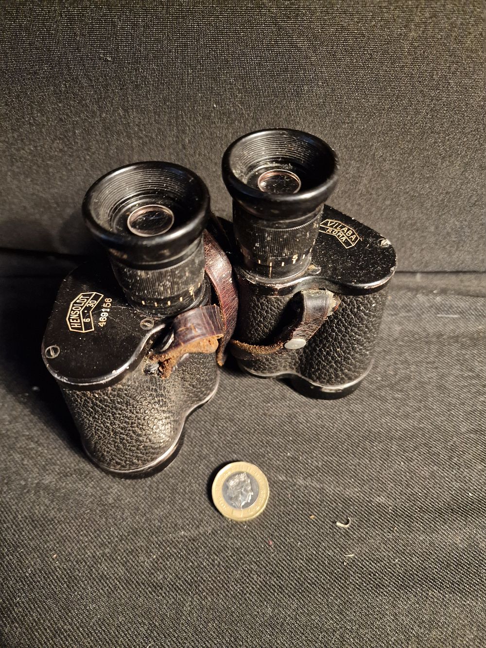 Lot 262: Pair of Vintage Vilaba Binoculars