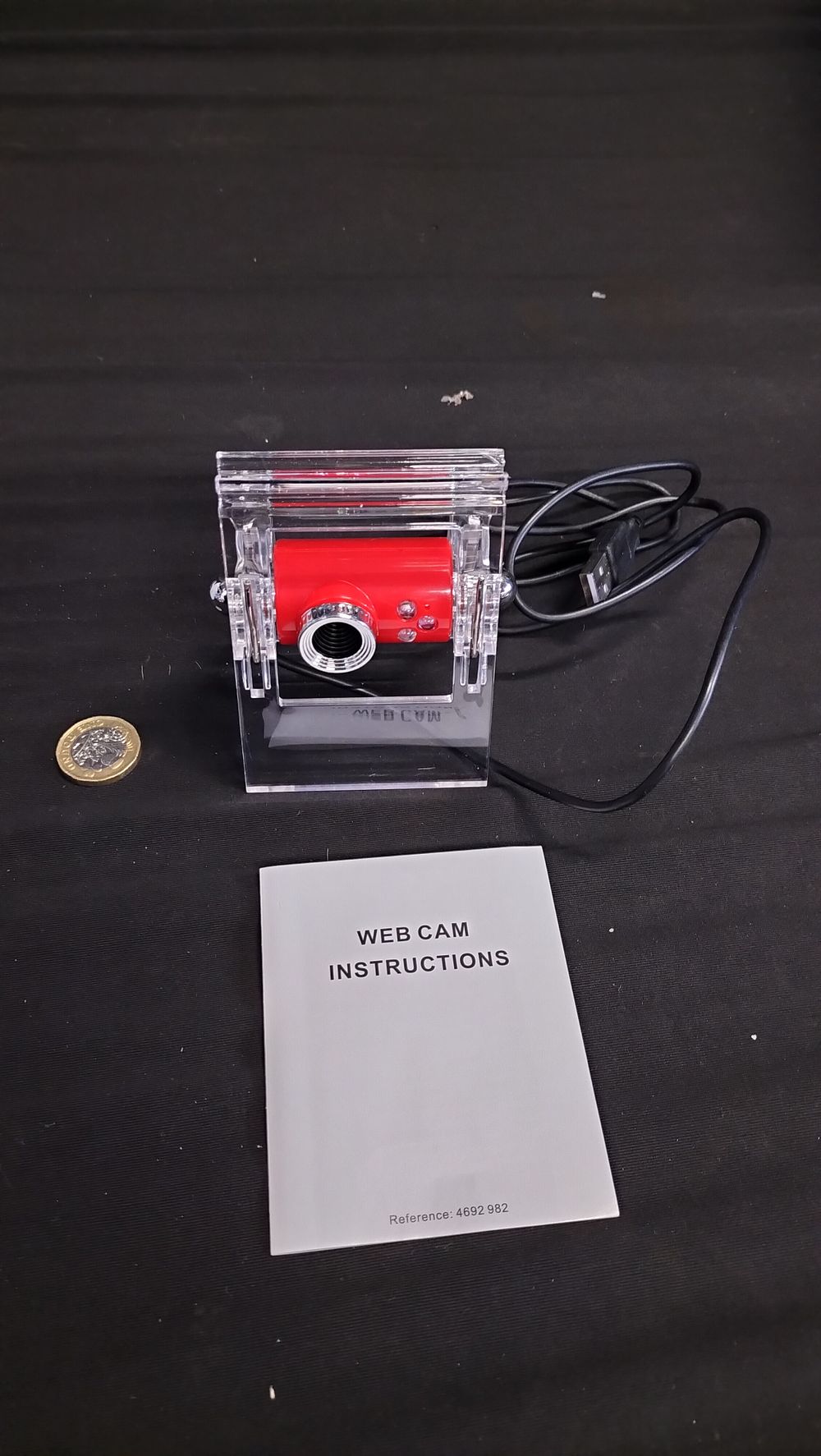 Lot 634: Plug and play web camera 