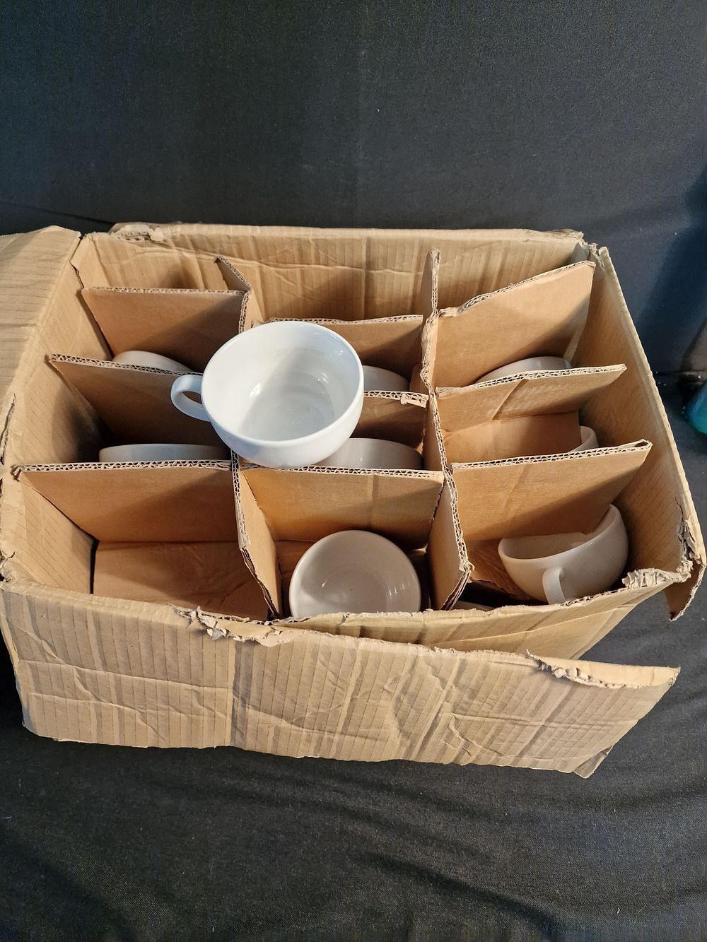 Lot 297: Box of Approximately 23 Churchill Coffee Cups