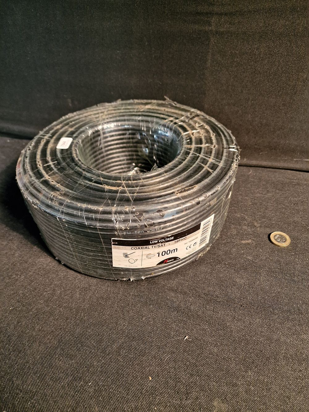 Lot 322: 100mt of Tv/Satellite Coaxial Cable