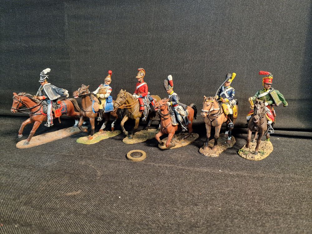 Lot 325: Selection of Del Prado 1:32 Metal Toy Soldiers Play Worn