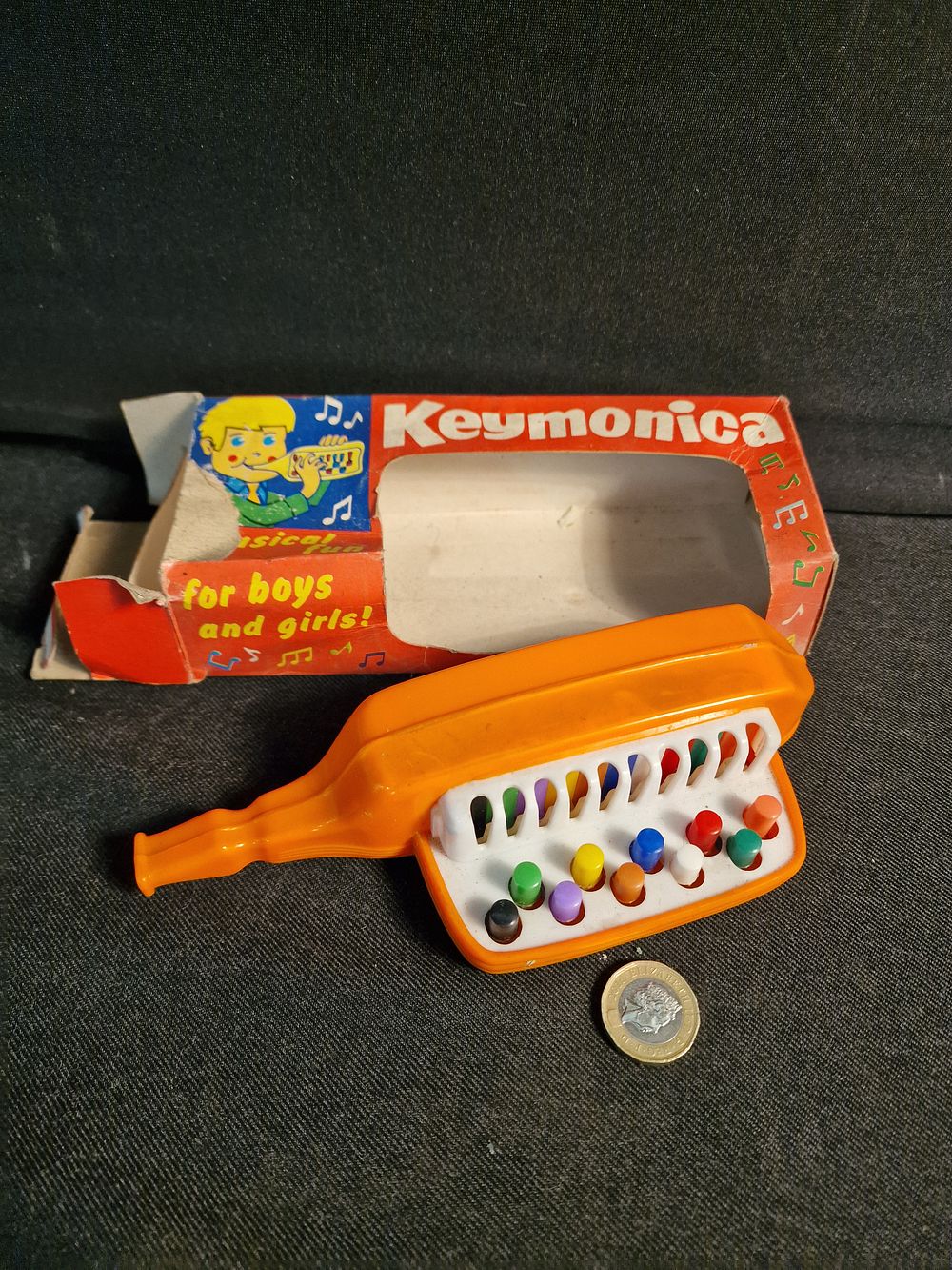 Lot 329: Vintage Keymonica Musical Fun for Boys and Girls