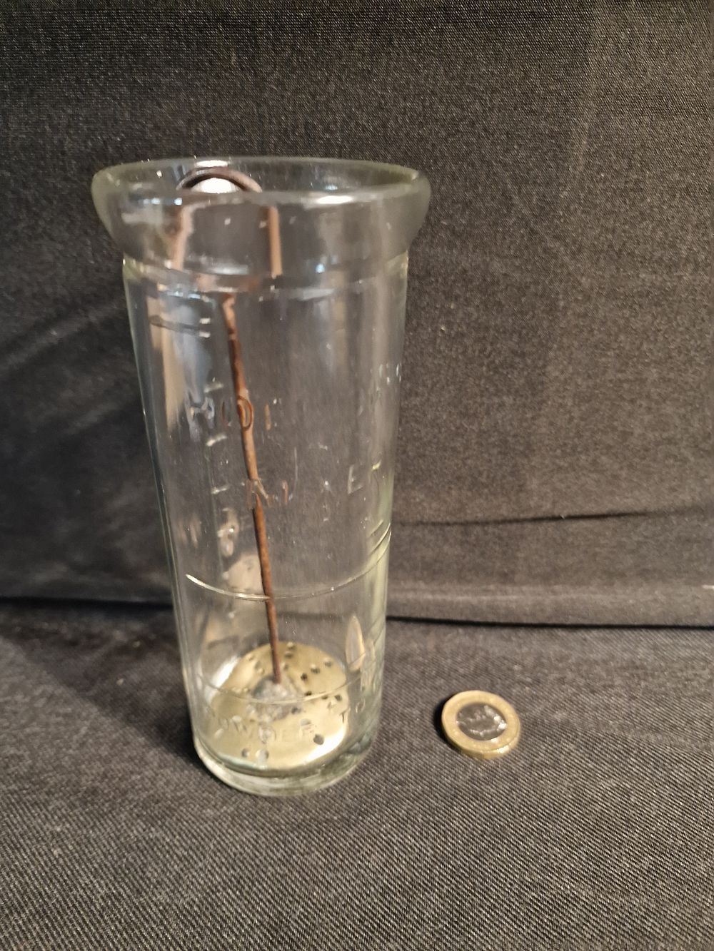 Lot 352: Vintage Glass Horlicks Mixer