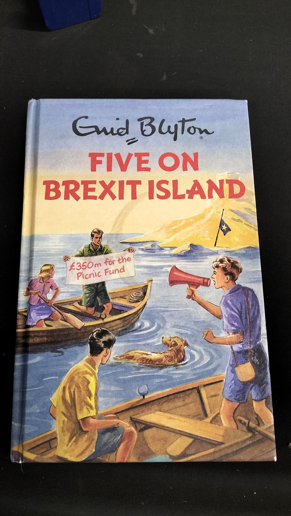 Lot 707: Enid Blyton for adults, Five on Brexit Island...