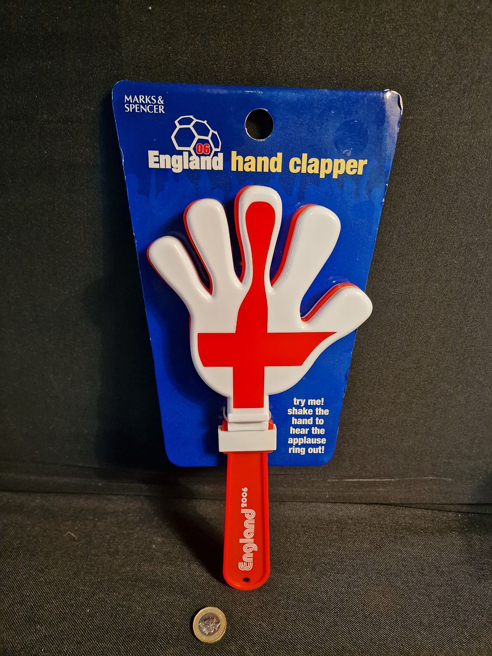 Lot 376: England Hand Clapper