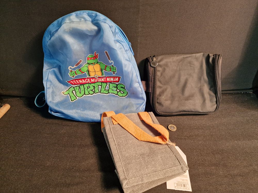 Lot 381: Three Bags inc Teenage Mutant Ninja Turtles
