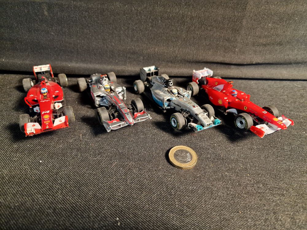 Lot 395: Carrera Slot Cars Play Worn a/f