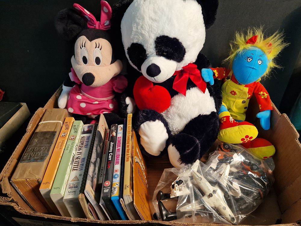 Lot 398: Mixed Box of Childrens Toys and other Items