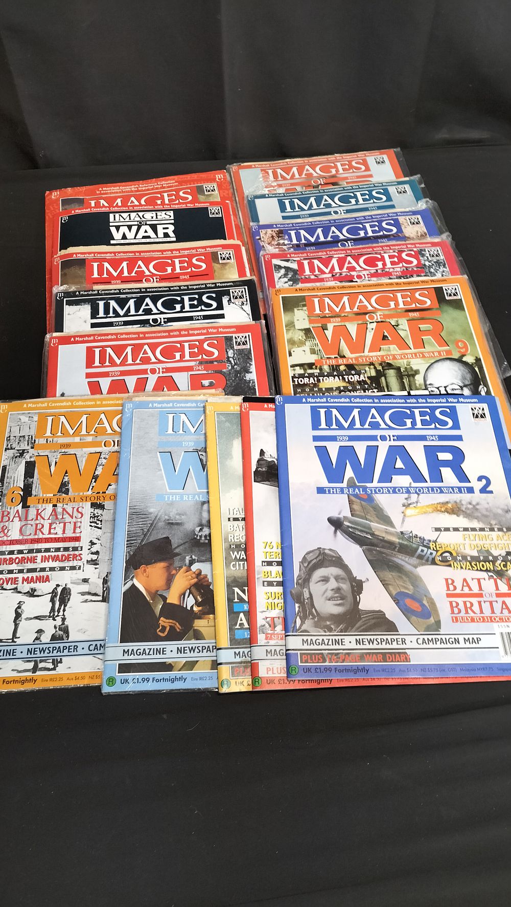 Lot 756: Collection of Images of War magazines 1939-1945