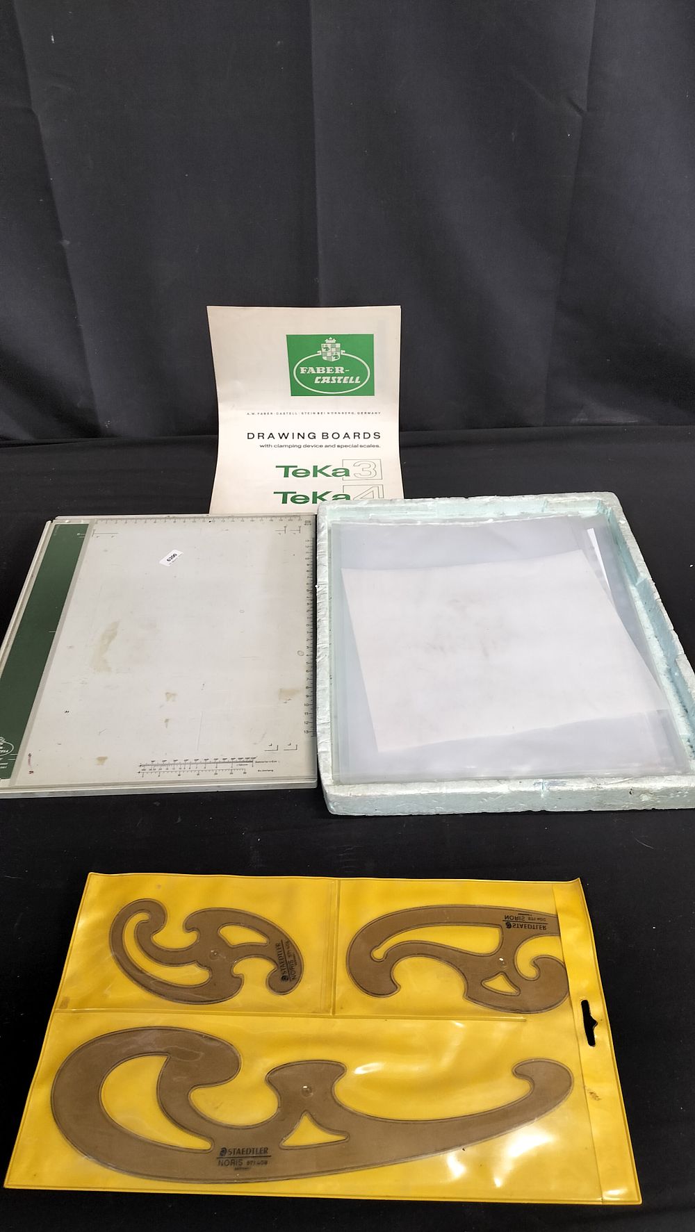 Lot 767: Faber-Castle drawing board and a pack of 3...
