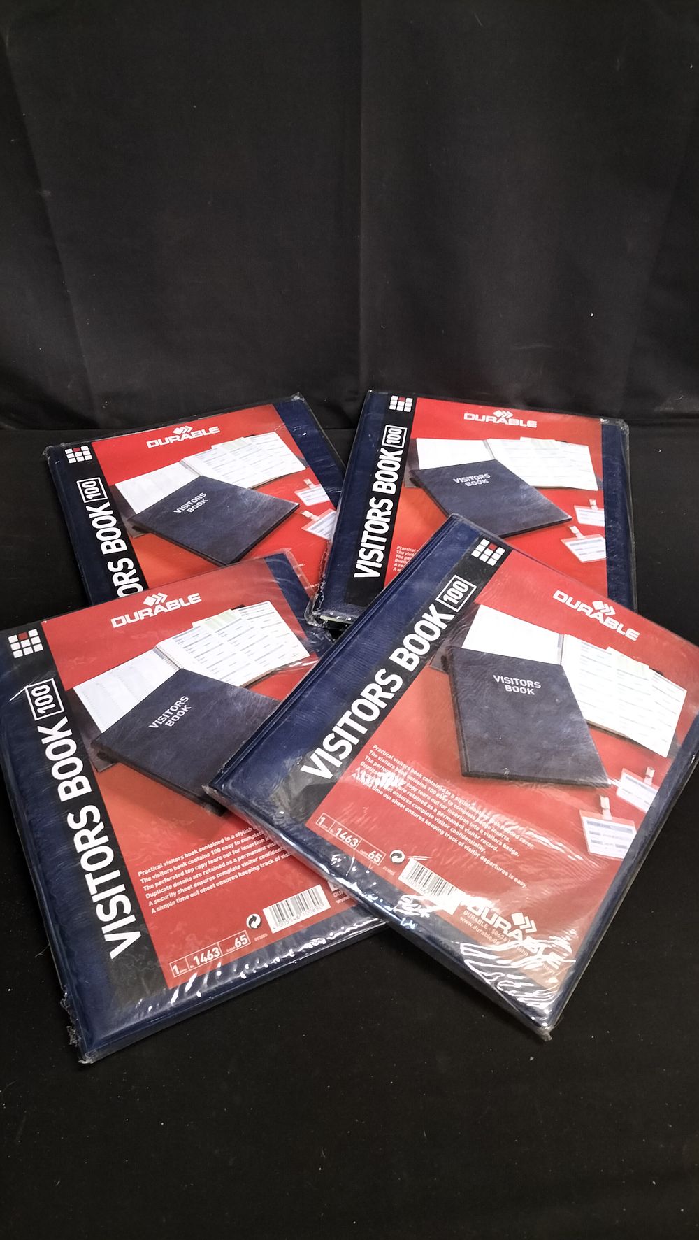 Lot 800: 4 x visitors books 