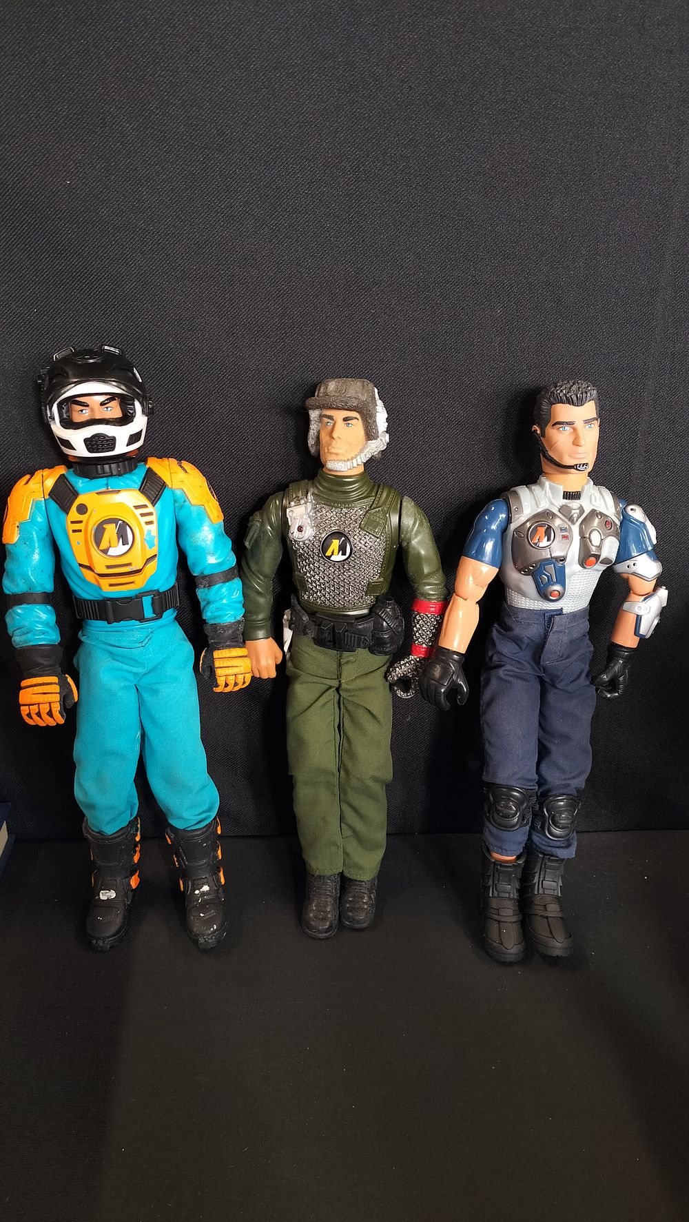 Lot 642: Three Action Man figures 